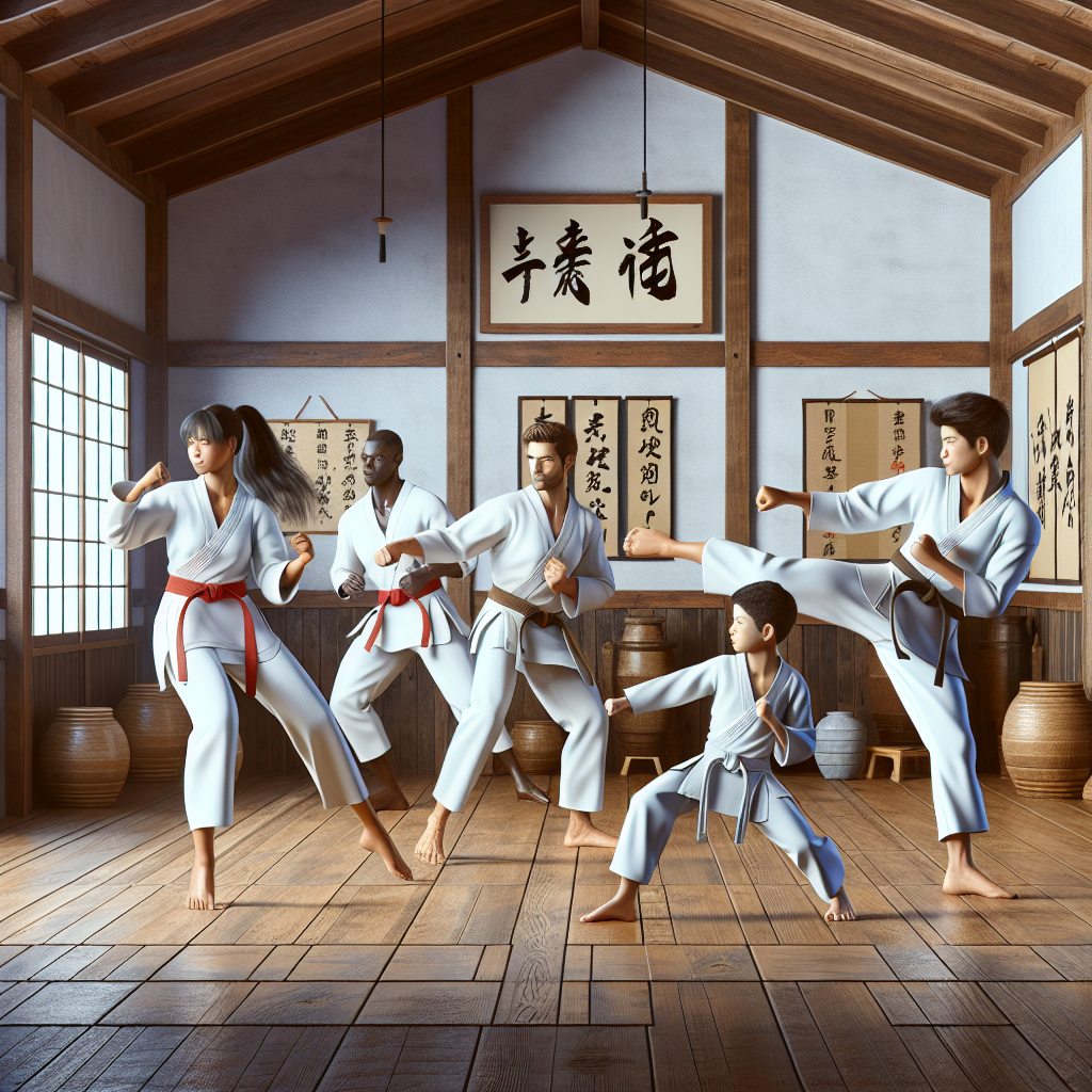 Karate Meisterschaft im Yakuza Dojo: Tradition trifft Technik